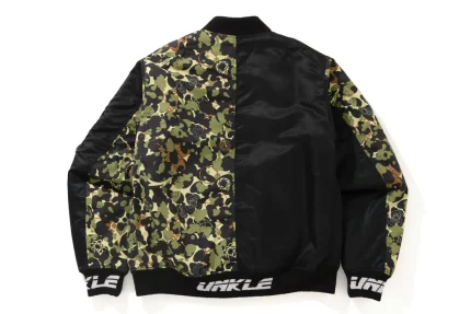 UNKLE MWA CAMO BRANDED JACKET