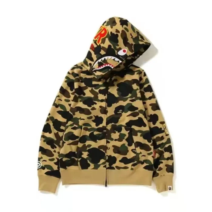 BAPE 1st Camo Shark Full Zip Hoodie