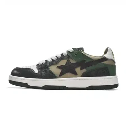 BAPE Sk8 Sta Premium Leather Sneakers