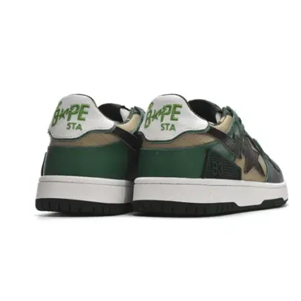 BAPE Sk8 Sta Premium Leather Sneakers