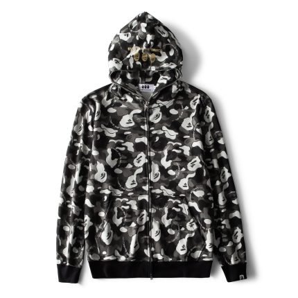 BAPE Casual Printed Terry Hooded