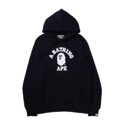 BAPE College Hoodie – Black