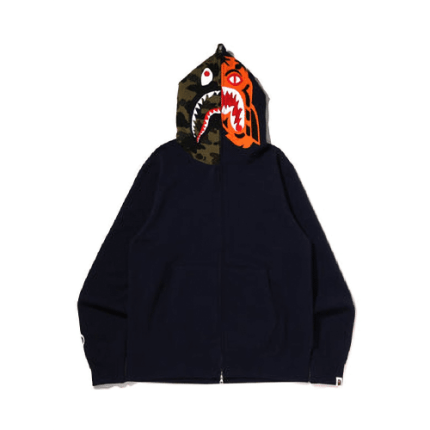 BAPE Crazy Face Full Zip Hoodie