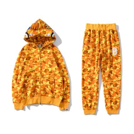 BAPE Orange Track Suit