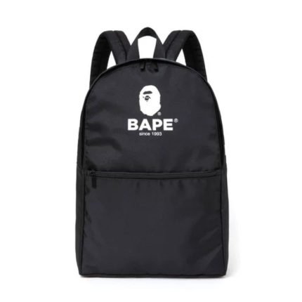 BAPE Backpack Black/White Letter