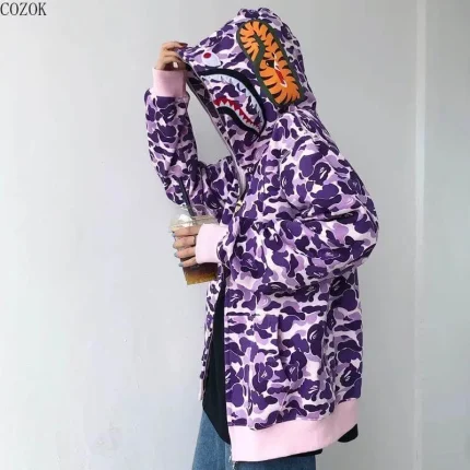 BAPE Hoodie Blue/Pink