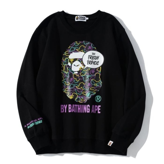 BAPE A Bathing Ape Printed Sweater