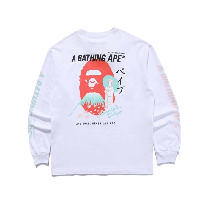 A Bathing Ape Head Print Sweatshirt