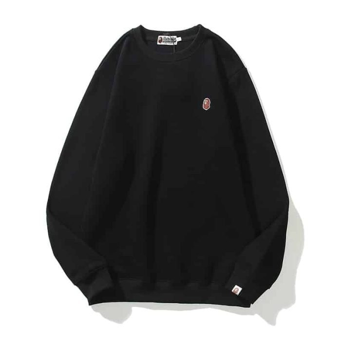 BAPE Ape Head Embroidery Pullover Sweatshirt