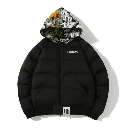 BAPE Ape x Cotton-Padded Hood Jacket
