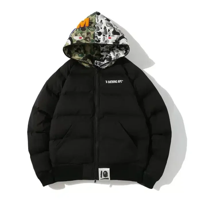 BAPE Ape x Cotton-Padded Hood Jacket